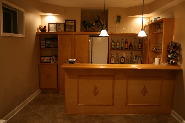 Custom Build Wet Bar