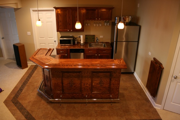 Custom Build Wet Bar