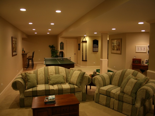 Custom Build basement room