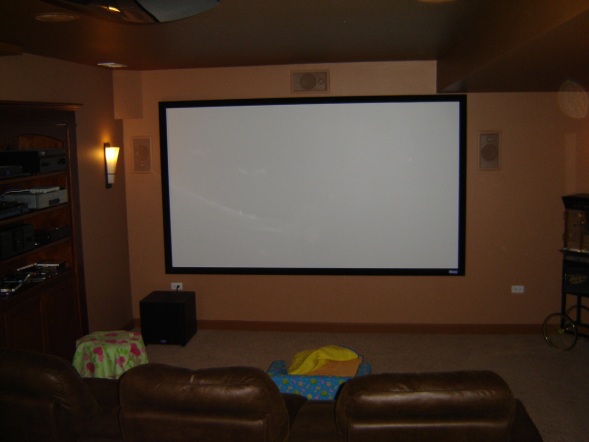 Custom Build theatre room